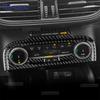 Настоящее Мягкое Углеродное Волокно Для Ford Focus MK4 ST-LINE      2024 2025 LHD Автомобиль Центральная Консоль Рамка Кондиционера Наклейка