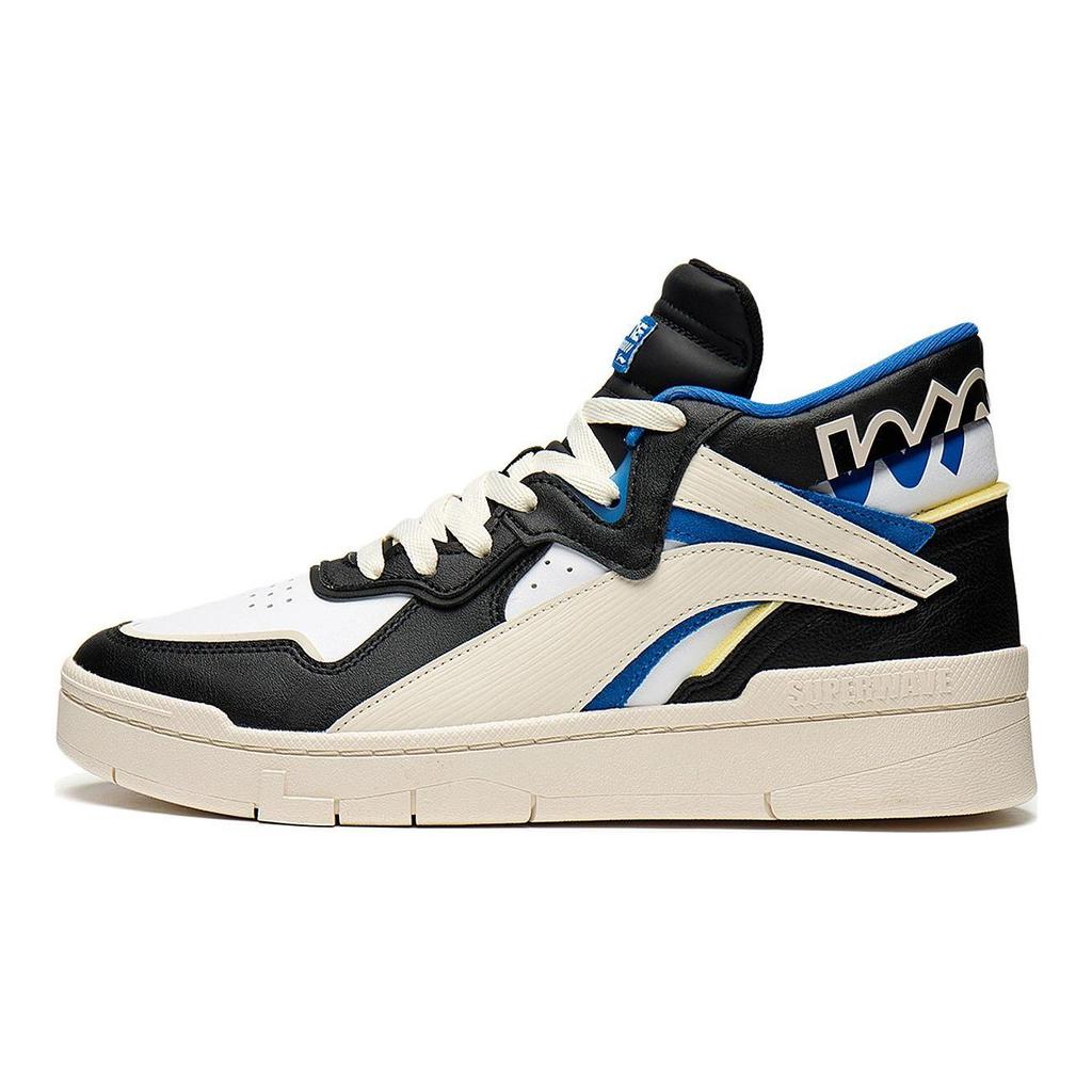 Li Ning Wave MID PRM Синтетическая кожа, Кожа Модный Нескользящий, Износостойкий, Легкий Средняя высота AGCS151-2