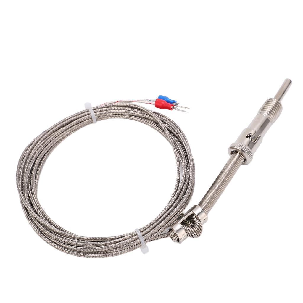 K Type Compression Spring Thermocouple Shielded Thermocouple Wire Probe for Factory5 Meter