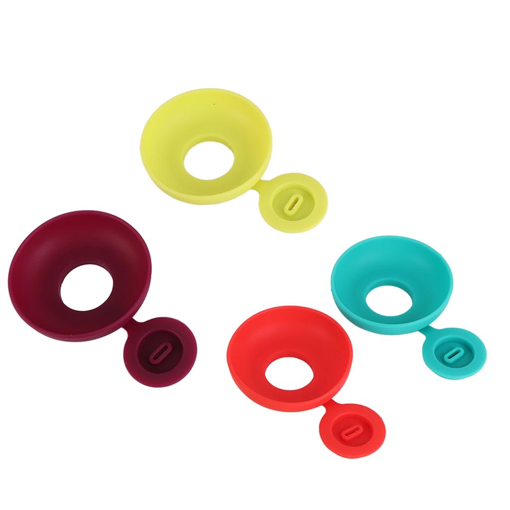 4шт держатель для мороженого для детей силиконовый многоразовый можно мыть в посудомоечной машине ловит капли грязный замороженный Tre