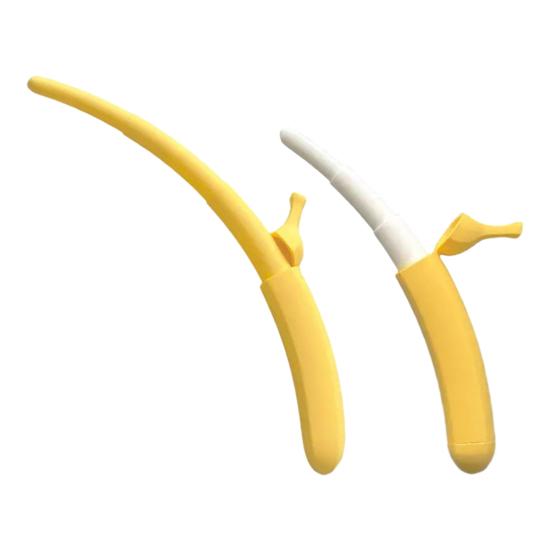 1/2/3Pcs Retractable Banana Longsword Toy 3D Printed Plastic Banana Wand Extendable Banana Stick Men Women Role-Playing Prop Toy