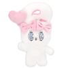 Плюшевая игрушка Esther Bunny с шариком-сердечком (Доступно 3 типа, прибл.. 25см) (белый)