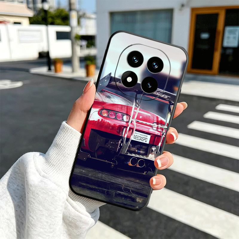 Japan JDM Sports Cars Theme Soft Phone Case for Xiaomi Redmi Note 12 13 14 15 Pro Plus 11 12S 11S 11T 10 4G Black Cover Back She