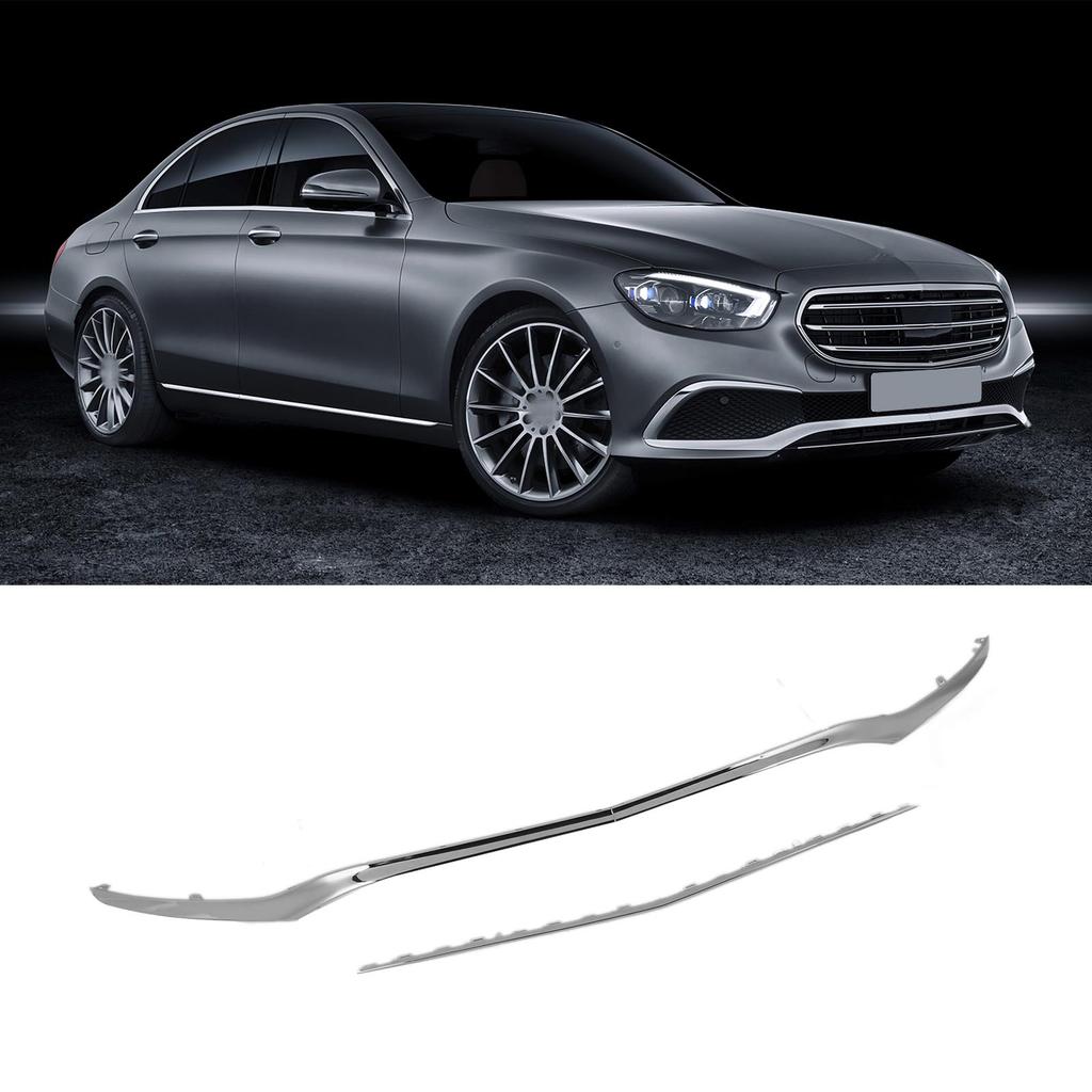 3 шт. Нижние накладки переднего бампера Замена для E-Class W213 Exclusive Line 2021–2023