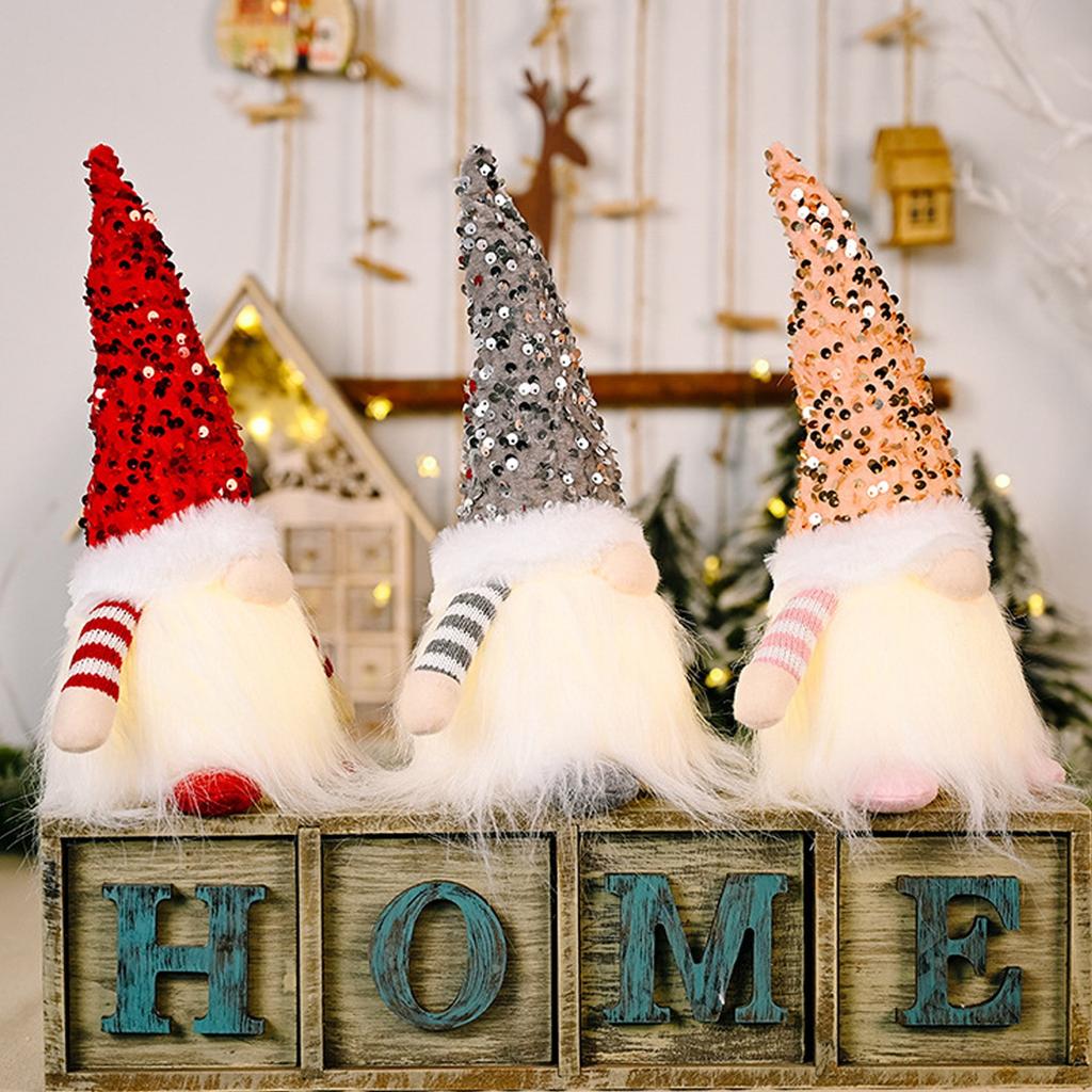 Рождественские Украшения Красная Шляпа Рождественская Безликая Кукла Стоящая Кукла-Гном