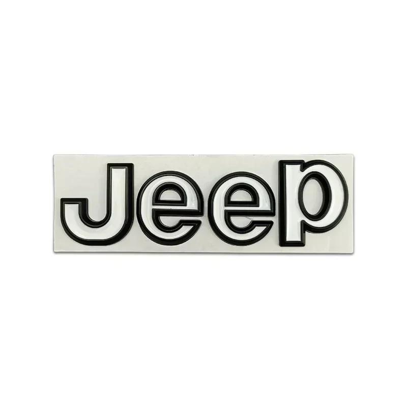 For Jeep For Jeep Wrangler Tj Jk Jl Grand Cherokee Commander Renegade Liberty Compass Patriot Metal Car Front Trunk Side Embl