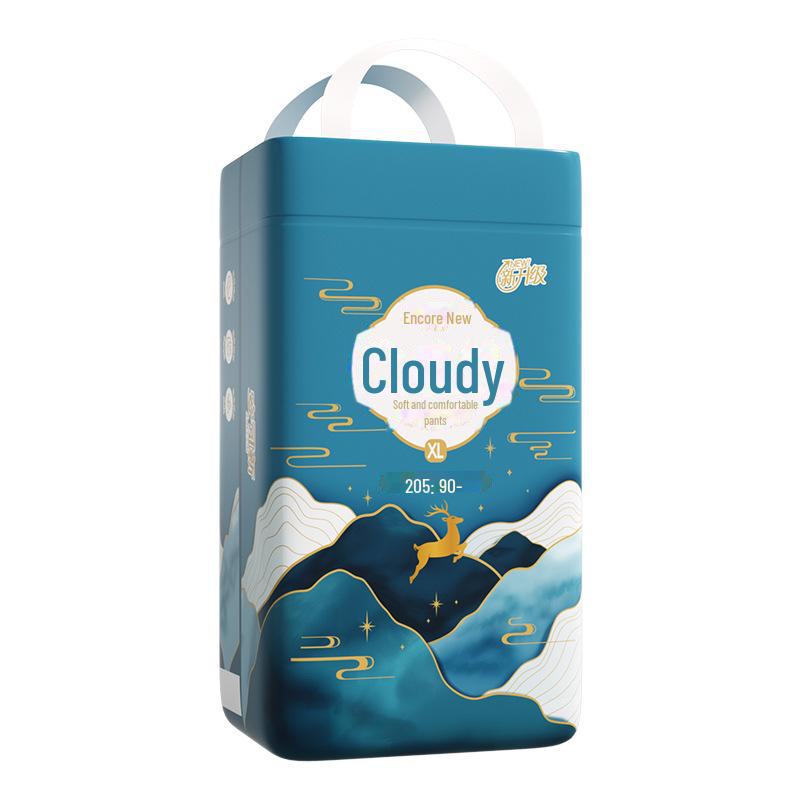 Большие антибактериальные гигиенические салфетки Encore: Дышащие, герметичные хлопковые спальные штаны для менструального цикла.