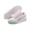 Puma Sophia Webster X  Cali Fur Кожаные Мид-топ Кроссовки Женские кроссовки Белый Розовый 370119-01