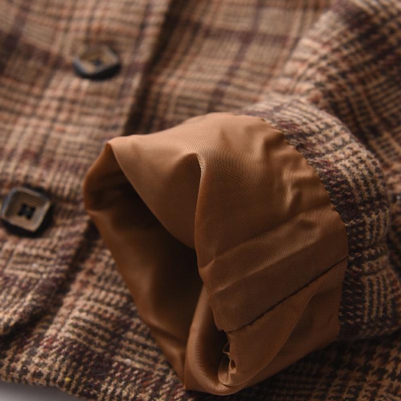 Bear Leader, осенне-зимняя повседневная шерстяная куртка для девочек + платье + берет, комплект из трех предметов, модная детская одежда для детей 2–6 лет AH4070