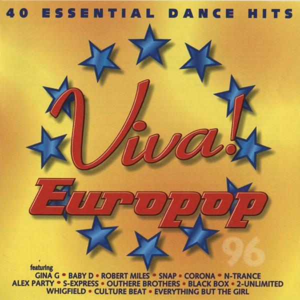 CD РАЗНЫЕ ИСПОЛНИТЕЛИ - Viva! Europop 0630152072 Warner.ESP 1996 Европа Танцевальная и Электронная Б/У