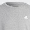 Adidas Свитшот Essentials French Terry 3-Stripes, средний серый, меланжевый, для мужчин, уличная одежда IC9319
