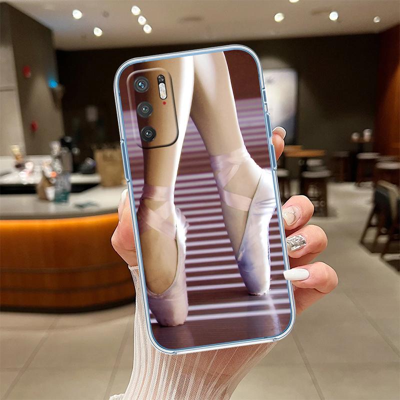 UP12 Ballet Pointe Shoes Ballerina Case for Motorola G10 G20 G30 G31 G32 G34 G35 G41 G42 G50 G51 G52 G55 G60 G62 G71 G72 G75