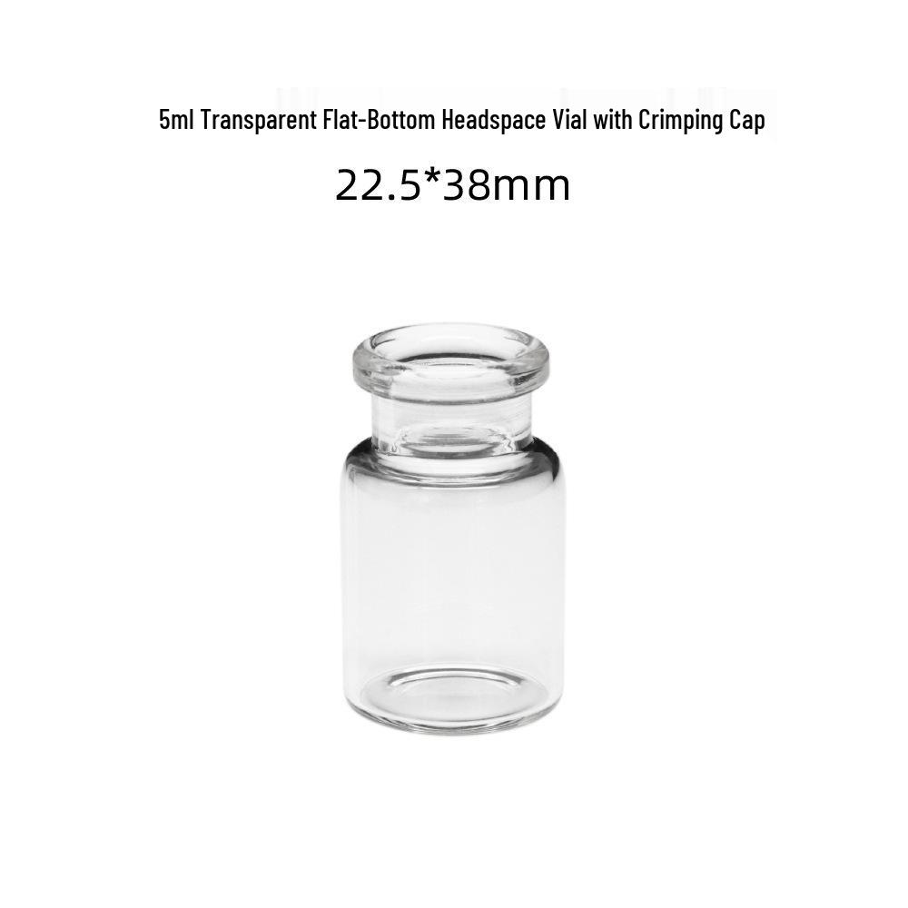 10ml/20ml Headspace Vial Caps, 20x3mm Aluminum Septa for Agilent Shimadzu Autosamplers