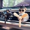 Cartoon Bear Pilot Car Air Freshener, Cute Bear Car Air Vent Perfume Pilot Ornaments, Car Fragrance Diffuser Decoration For Car Vehicle