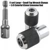 Heavy Duty High Strength 65mm Tap Wrench Spanner Socket 3/8 Drive Carbon Steel Ratcheting Mechanism Threading Accessory