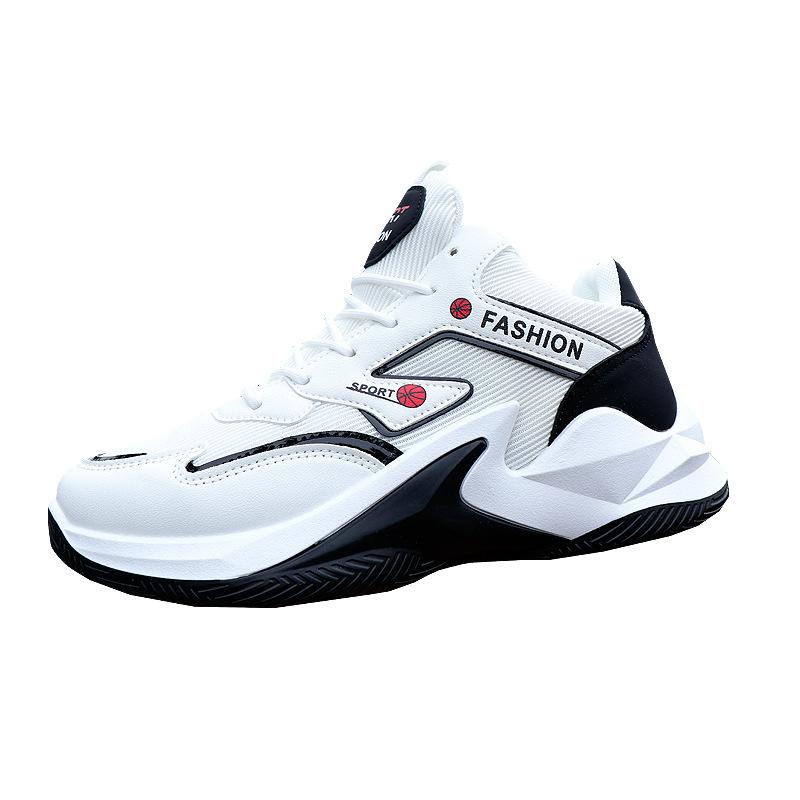 Баскетбольные кроссовки новые кожаные водонепроницаемые спортивные туфли высокие спортивные повседневные туфли мягкая подошва беговые кроссовки нескользящие