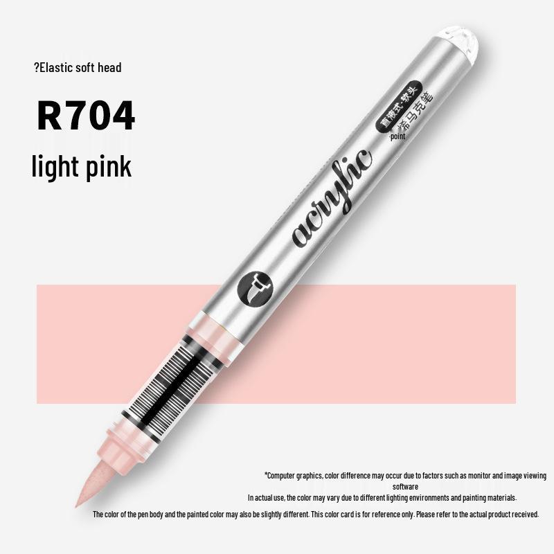 60-Color Soft Tip Acrylic Markers, Opaque & Layerable for Art Students, Watercolor Pens