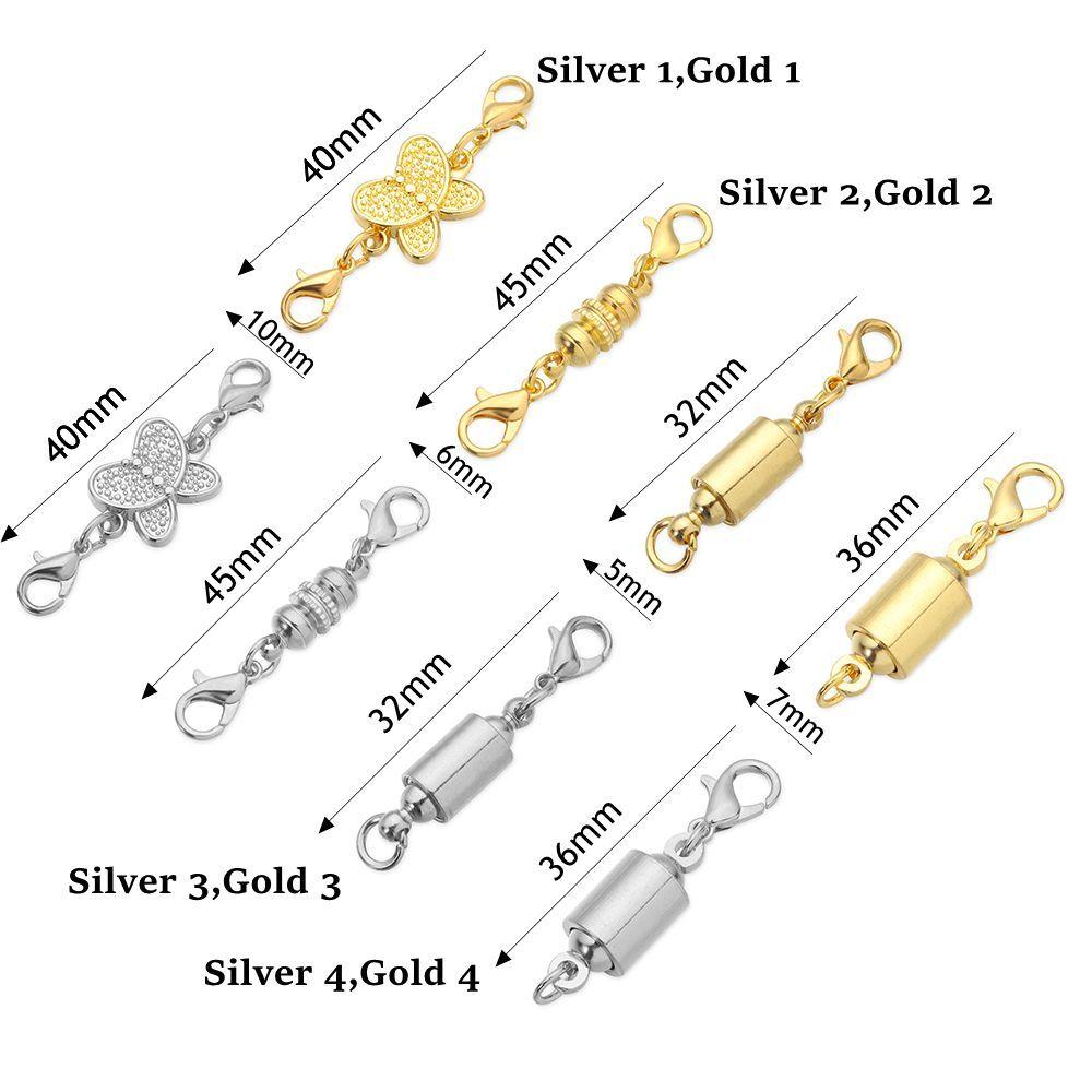 New Magnetic Clasps Jewelry Making Supplies Necklace Bracelet Connector Buckle Connector Hook
