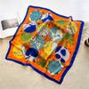 70 * 70cm New Silk Small Square Scarf For Women'S Neck Protection Professional Scarf Versatile Hair Tie Headscarf Scarf
