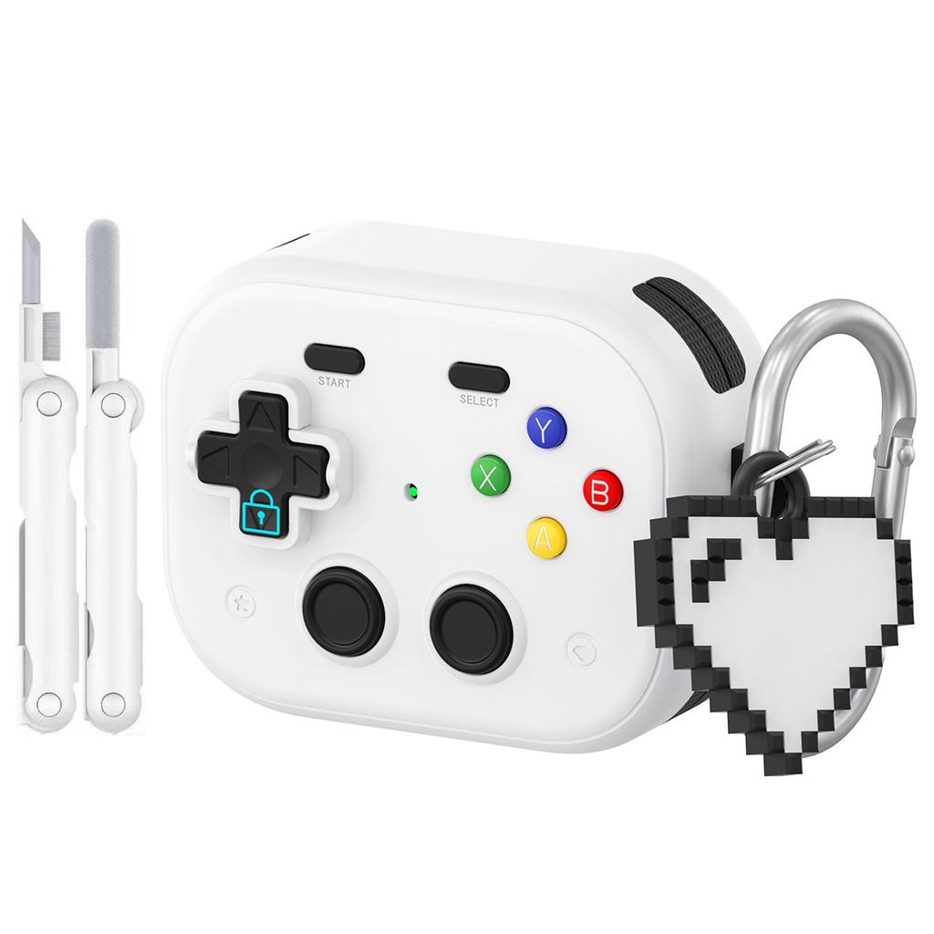 Applicable Airpodspro2 Protective Case Hard Case All-inclusive Apple 4th Generation Earphone Case Airpodspro3 Protective Case