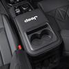 For Jeep Car Armrest Mat Elbow Support Height Pad Storage Box Cup Holder For Jeep Renegade Wrangler JL JK Gladiator Grand Pat