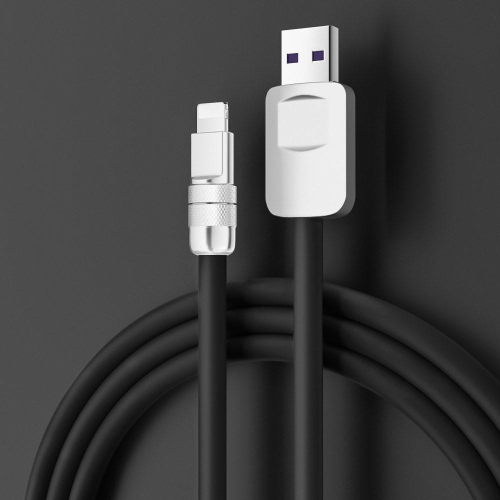 240W PD USB-C Liquid Silicone Fast Charging Data Cable Compatible with iPhone 17 for -Customizable
