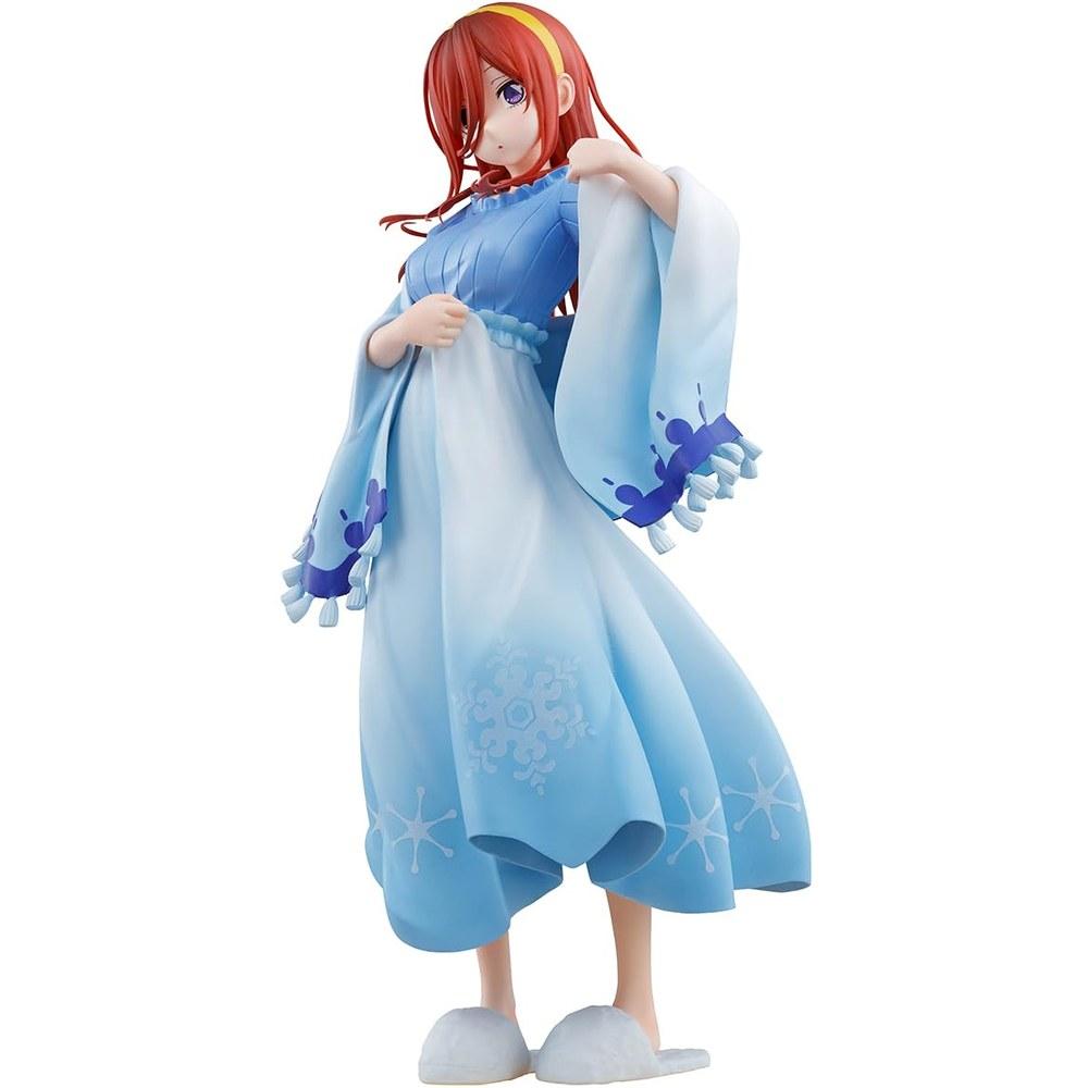 Bandai Ichiban Kuji The Quintessential Quintuplets Time Only for Two C Prize Nakano Miku Snow Roomwear Figure