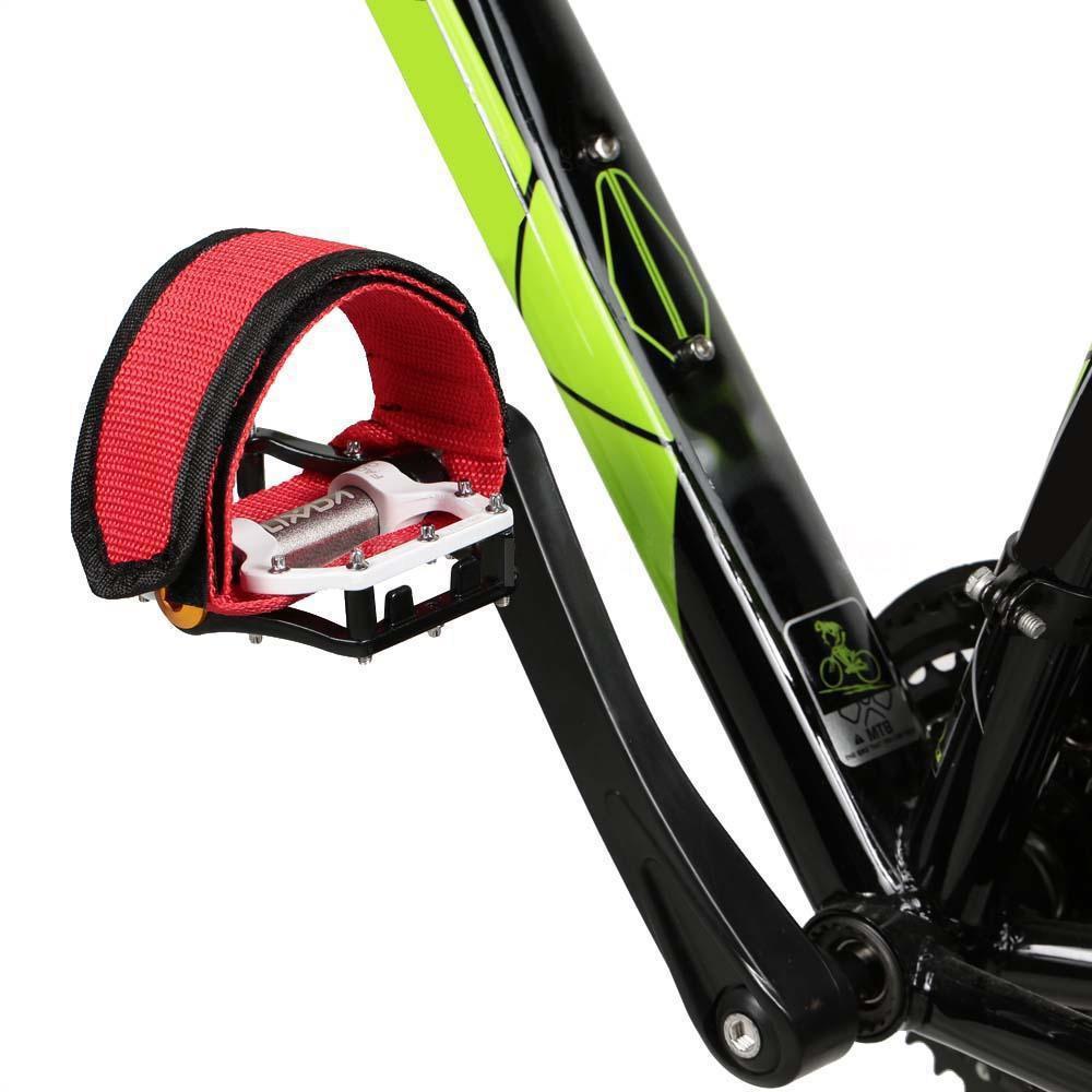 (Great home)Fixie BMX Fixed Gear Bike Bicycle Adhesive Straps Pedal Toe Clip Strap Belt Cn