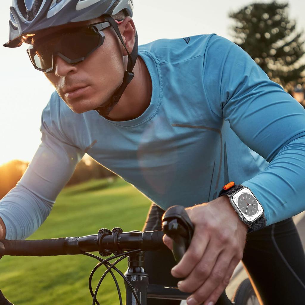 Ремешок Trail Loop для Apple Watch Ultra 2/Ultra 49 мм 45 мм 41 мм 44 мм 40 мм 42 мм 38 мм Нейлоновый ремешок iWatch для Apple Watch Series 9 8 7 6 SE 5 4 3 2 1