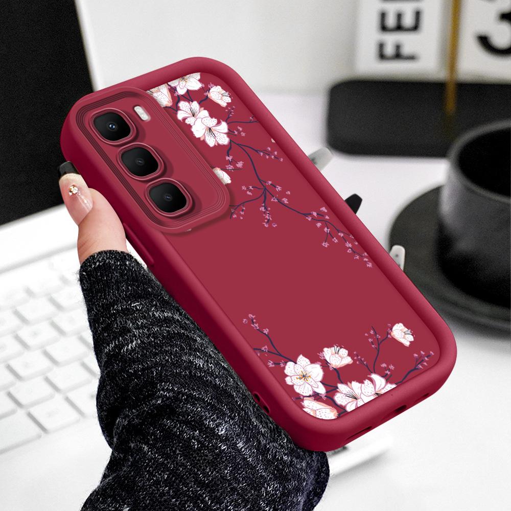 Чехол для телефона 'Цветы весны' для Infinix Hot 60 60I 50 40 40I 30 30I 20 Pro Plus Play 4G 5G Лестница Мягкий чехол