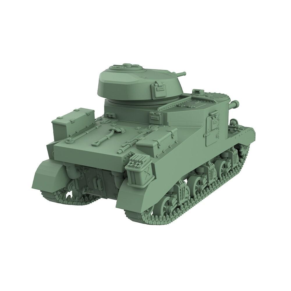 SSMODEL 1/200 Набор военной модели США M3 Grant Средний танк