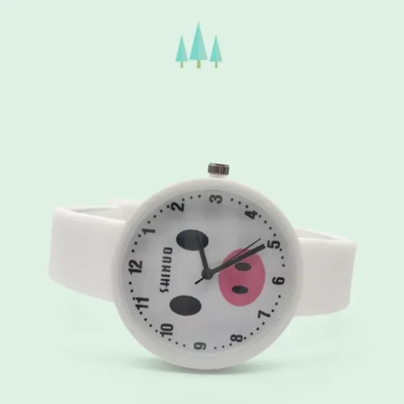 Children's Student Watch Pig Cartoon Toy Cute Soft Silicone Strap Quartz Watches for Boys Girls Birthday Gift relogio relojes