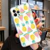 Летний чехол для телефона с рисунком арбуза для iPhone 14 13 12 11 Pro Max XS X XR SE 2020 6 7 8 Plus Mini Transparent Shell