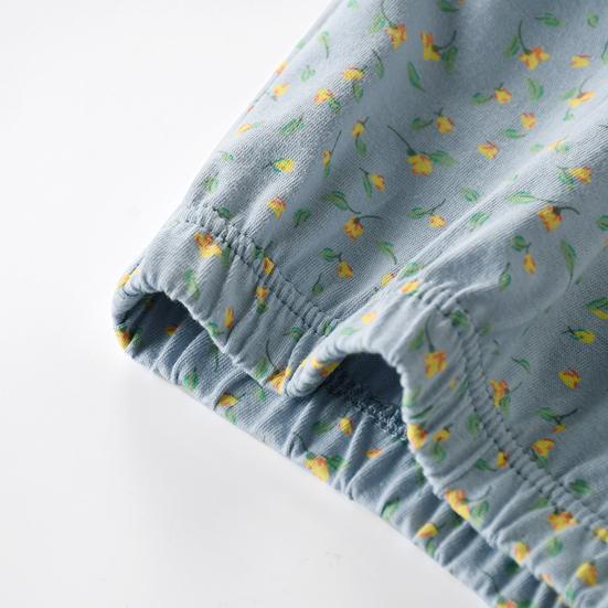 Seniors Women Cotton Underwear Soft Full Coverage Panties Plus Size Moisture-Absorbing Briefs for Medium Elderly Ladies