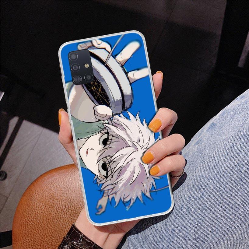 Чехол для телефона Killua Hunter X для Samsung Galaxy A52 A32 A22 A12 A51 A31 A50S A30S A20S A10S Note 20 Ultra 10 Plus S10 A72 A71 Gala