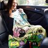 1pc, Barbapapa Family Throw Blanket, Soft & Cozy Home Decor for Couch, Bed, Car, Travel, Camping, Office Nap, Perfect Gift for FriendsB013