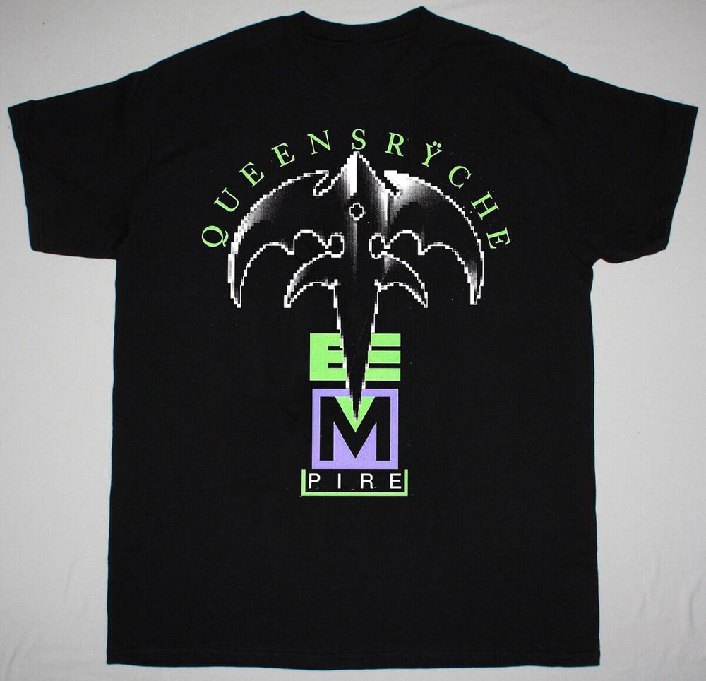 NEW Queensryche Empire band Short Sleeve Black All Size T-Shirt