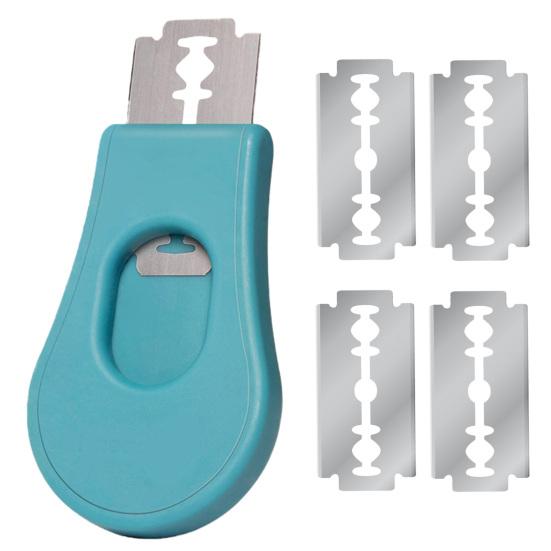 Резак для хлеба с острыми лезвиями Пластиковый разделитель хлеба для теста с магнитной конструкцией для хранения Многофункциональный инструмент для подрезки хлеба Поверхность хлеба