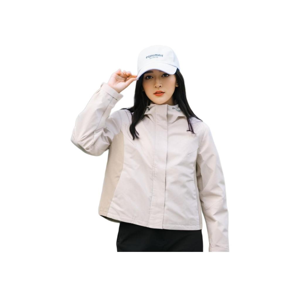 Anta Sports Lifestyle Series Solid Color Zip-Up Hooded Comfortable Breathable Versatile Casual Jacket Women Jackets 162517611S-3