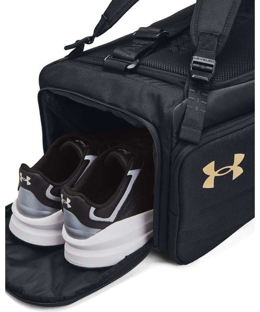 Under Armour Рюкзак-сумка UA Contain Duo S 40 л Водоотталкивающий Черный Золотой 1381920