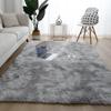 Winter Vacuum Variegated Tie-dye Gradient Carpet Bedroom Living Room Coffee Table Mat Long Hair Washed Full Floor