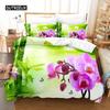 Пододеяльник с изображением сакуры в Японии, комплект постельного белья с изображением японской вишни 3D для детей и девочек, мягкий пододеяльник из микрофибры с застежкой-молнией C