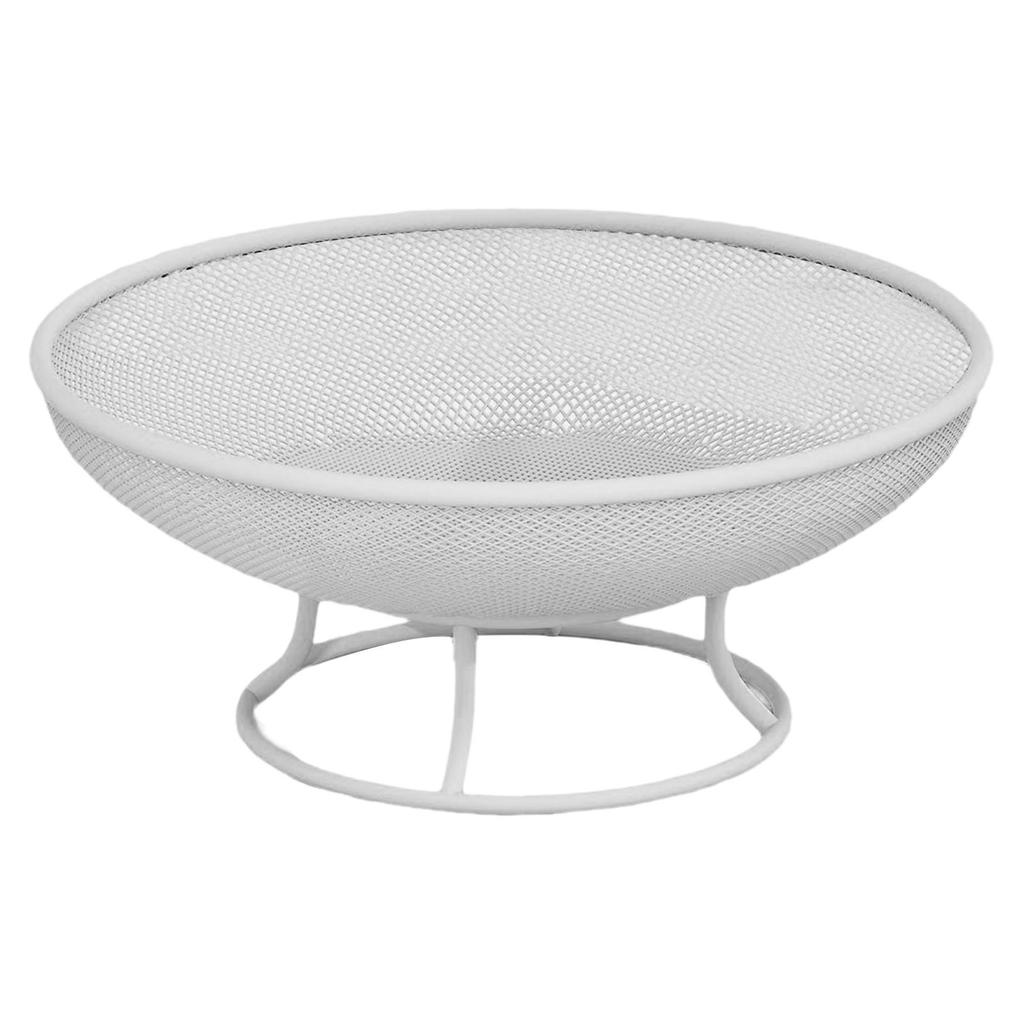 Pedestal fruit bowl basket, footed plate, dish, party organizer, serving tray,