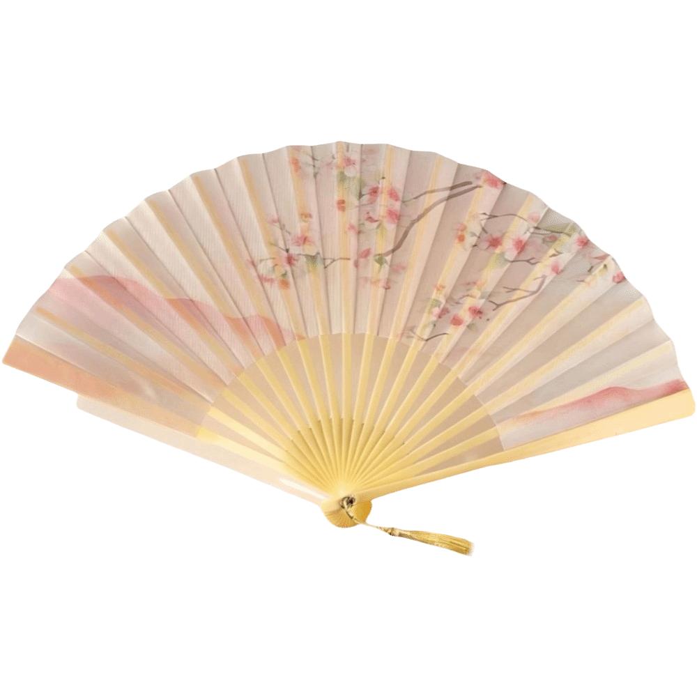 Chinese Style Hand Fan Collapsible Dance Fan Home Ornaments Decorative Fan Wedding