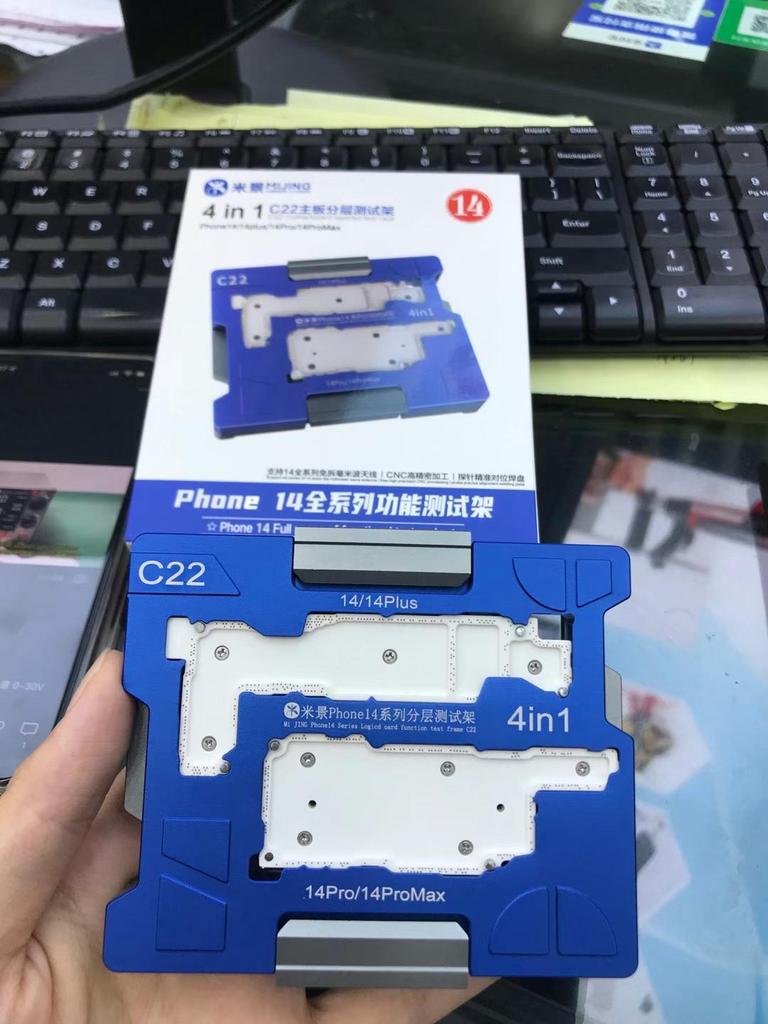 MiJing C25 C21 C22 C23 C24 Тестовая платформа среднего слоя материнской платы Для iPhone X XS-17Pro Max Рамка для ремонта платы логики Ремонтный зажим