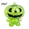 Holiday Pumpkin Toys Halloween Stress Relief Toy, Glitter Man Squeeze Shaped Clear Sensory Fidget Toy for Party Favors