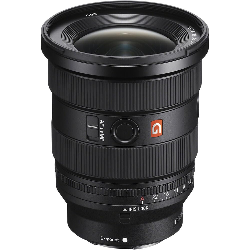 SONY SEL1635GM Зум FE для цифровых зеркальных камер G Master Широкоугольный объектив, 16-35 мм F2.8 GM, Полнокадровый, [Крепление E]