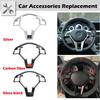 Крышка рамы рулевого колеса автомобиля, накладка в стиле AMG для Mercedes-Benz ACE GLA CLA CLS Class W204 W212 W207 W117 C172 C218