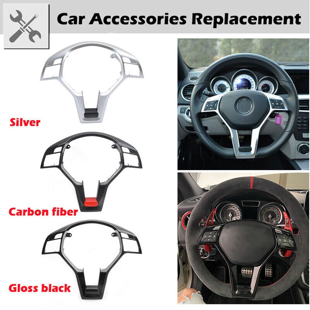 1 шт. Накладка на руль автомобиля OEM 09946400139107 Замена накладки на раму руля для Benzs A C E CLA CLS GLA для Benzs W176 W204 W212 C117