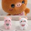 Delightful Pig Plush Keychain Pendant Piggy Stuffed Doll Wedding Souvenir Doll Gift